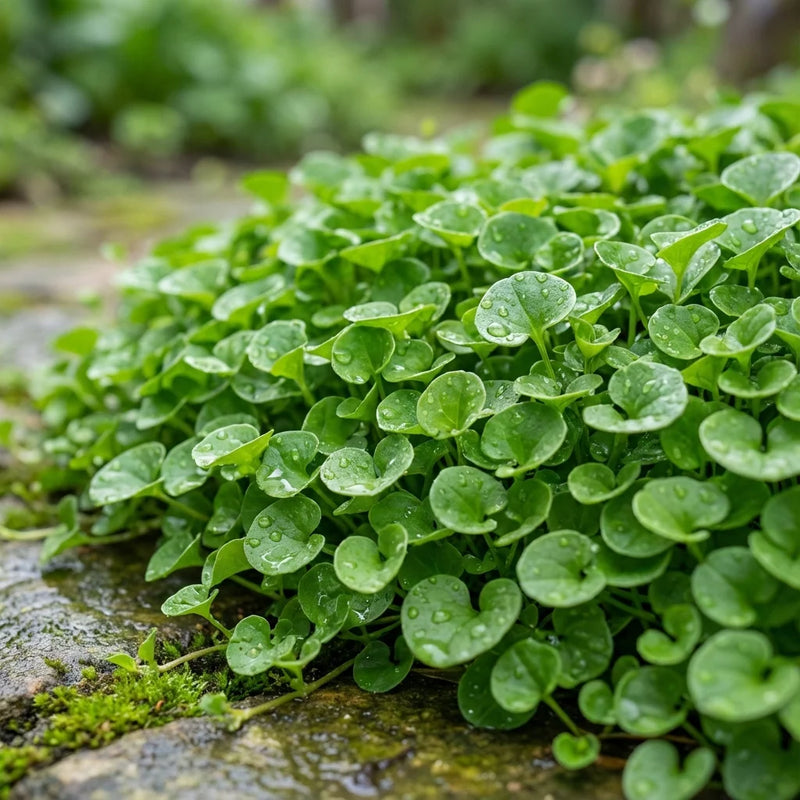 Green Dichondra Repens Lawn Flower seeds for Planting - Cut Flower Favorite, Heirloom & GMO Free Seeds for Home Garden