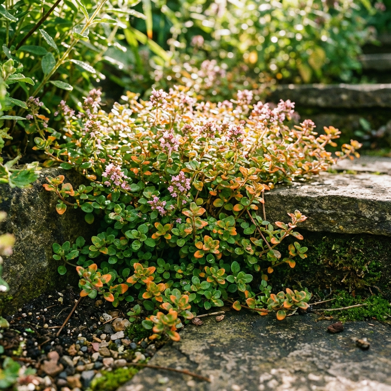 Orange Creeping Thyme Seeds for Drought Tolerant Ground Cover and Garden Landscaping