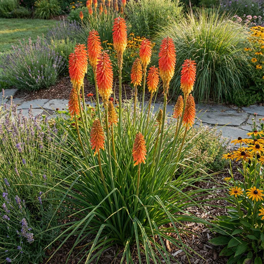 Orange Kniphofia Flower seeds for Planting Hardy Variety Heirloom & GMO Free Seeds for Home Garden
Sale