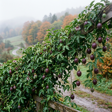 Heirloom Purple Passion Fruit Seeds – Non-GMO Seeds for Home Planting