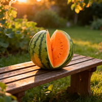 Tendersweet Orange Watermelon Seeds – Heirloom Non-GMO Fruit Seeds for Garden Planting
