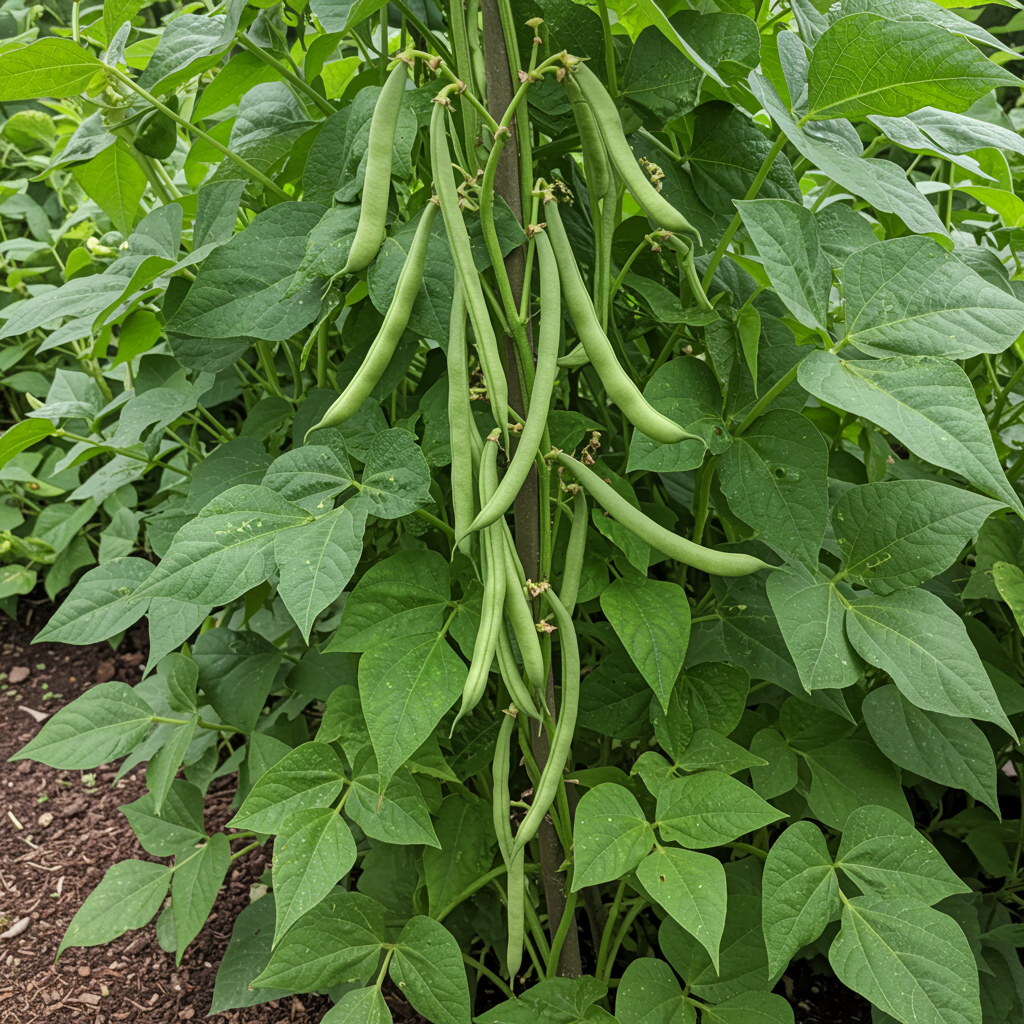 Heirloom Missouri Wonder Pole Bean Seeds – Climbing Green Bean Seeds for Organic Non-GMO Gardening