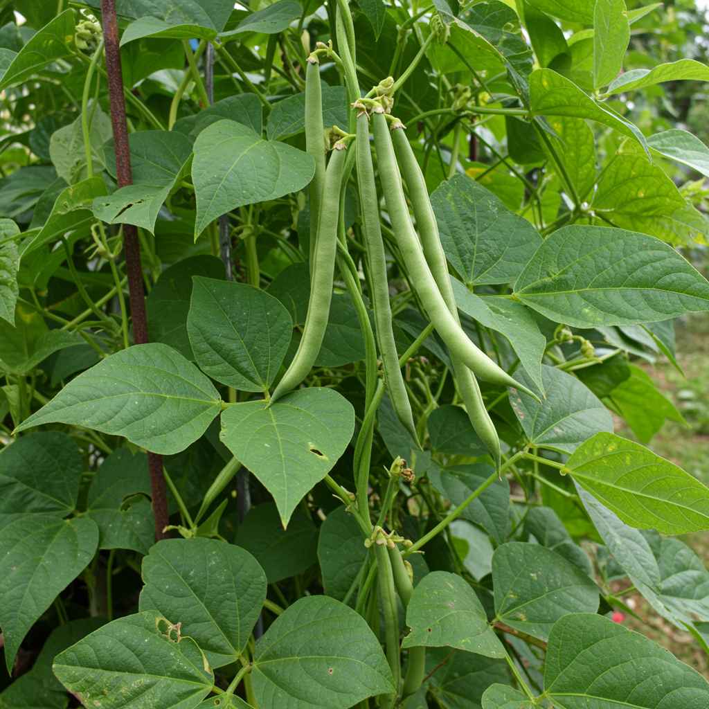 Heirloom Missouri Wonder Pole Bean Seeds – Climbing Green Bean Seeds for Organic Non-GMO Gardening