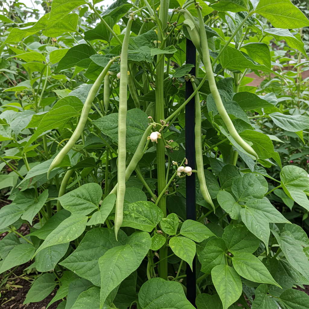 Missouri Wonder Climbing Pole Bean Seeds – Heirloom Green Beans for Planting, Organic Non-GMO