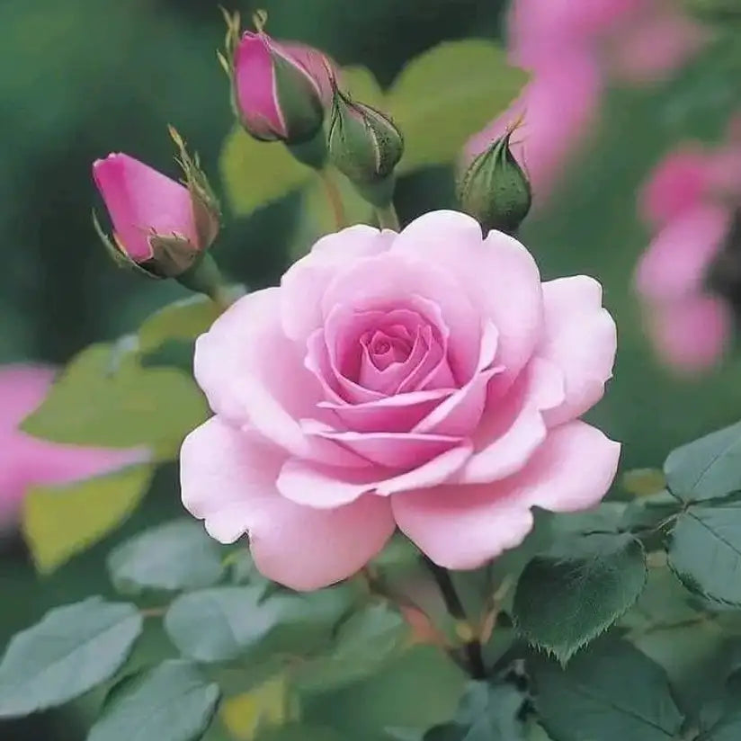 Rose Flower Seeds Pink Flower seeds for Planting Perfect for Borders Heirloom & GMO Free Seeds for Home Garden
 
 Sale