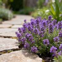 Purple Creeping Thyme Seeds – Fragrant Heirloom Ground Cover for Gardens
