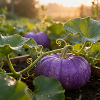 Purple Pumpkin Seeds for Planting – Heirloom Non-GMO Organic Garden Seeds with High Germination