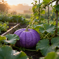 Heirloom Purple Pumpkin Seeds for Planting – Non-GMO Organic Seeds with Strong Germination Rate