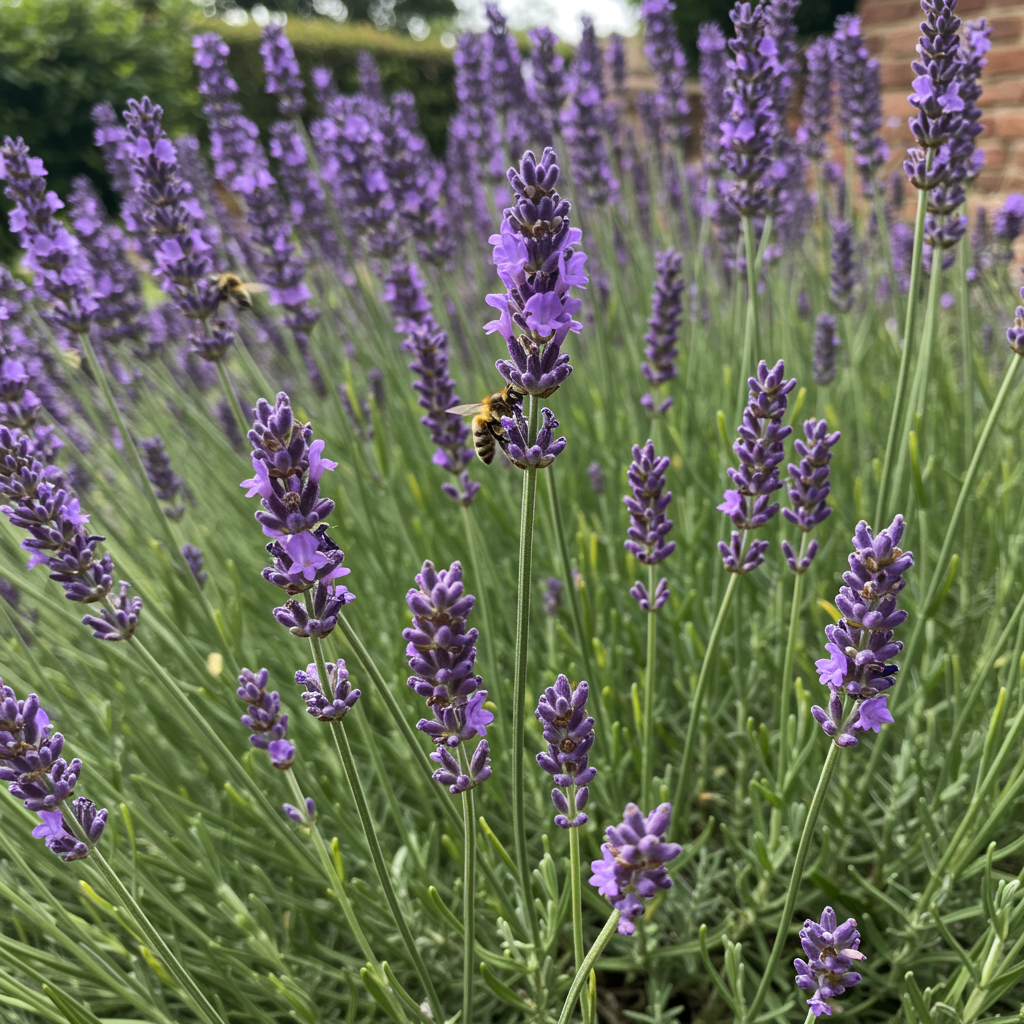 Organic English Lavender Planting Seeds – Heirloom Non-GMO Variety with Reliable Germination
