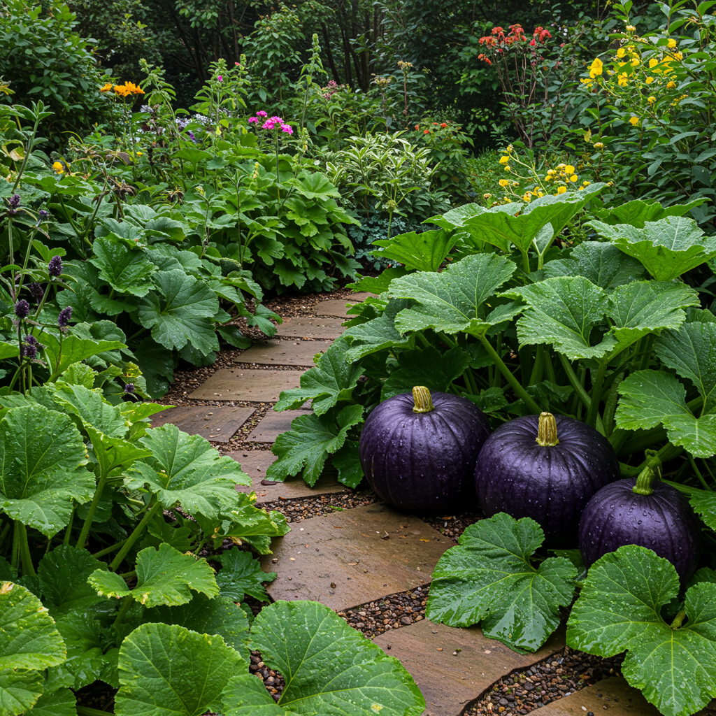 Organic Purple Pumpkin Planting Seeds – Heirloom Non-GMO Variety with Reliable Germination