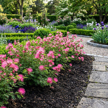 Pink Powder Puff Calliandra Eriophylla Seeds – Heirloom Garden Planting Seeds