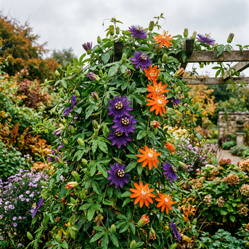 Mixed Color Passion Flower Seeds for Planting – Heirloom Non-GMO Garden Seeds