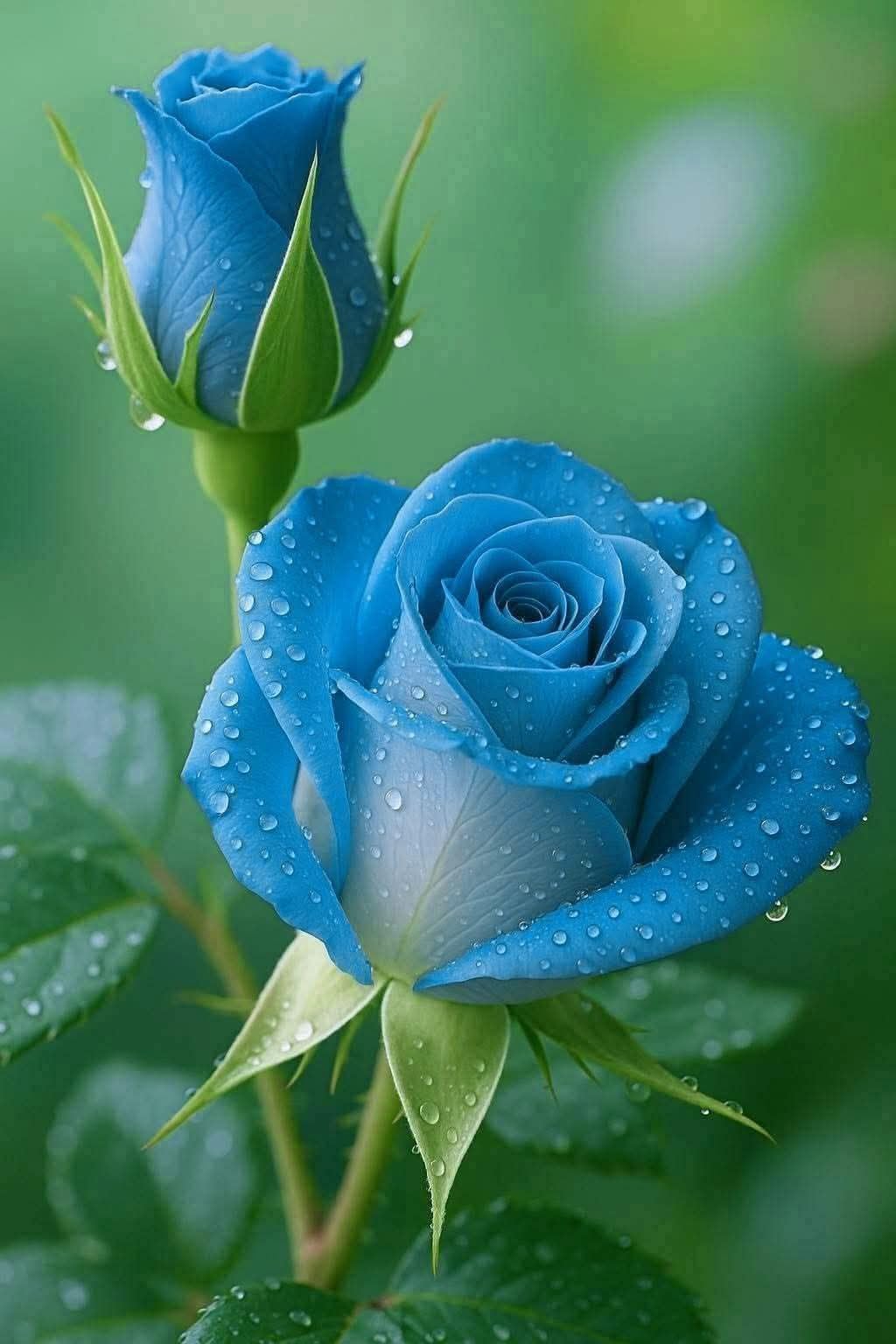 Light Blue Osiria Rose Seeds for Planting - Unique Flower Variety