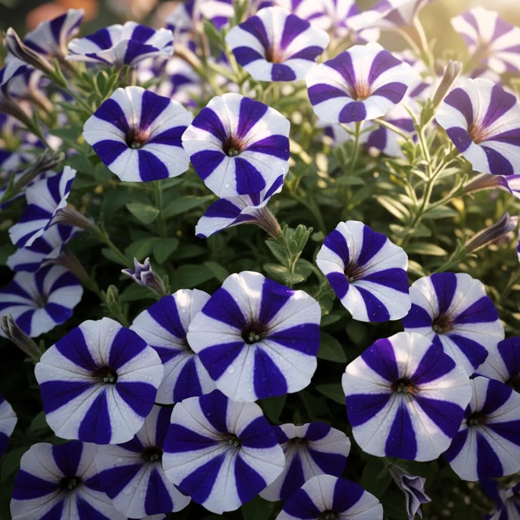 Pelletized Petunia Star Orchid Ice Seeds for Elegant Garden Accents