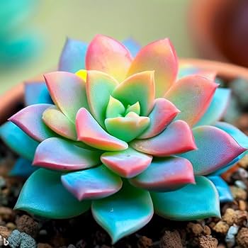 Rainbow Succulent Flower seeds for Planting Fragrant Blossoms Heirloom & GMO Free Seeds for Home Garden