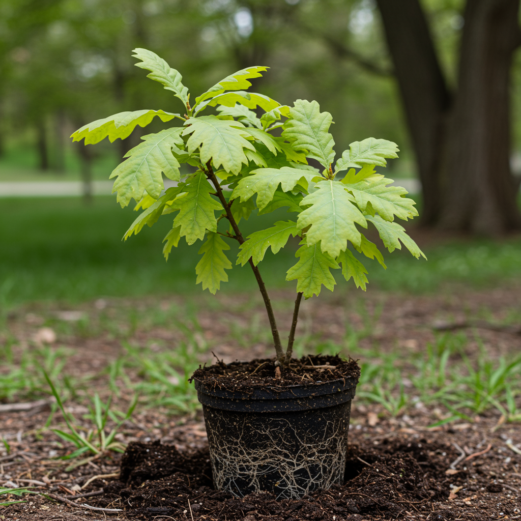 Non-GMO White Oak Tree Seeds for Planting – Heirloom Shade Tree Seeds