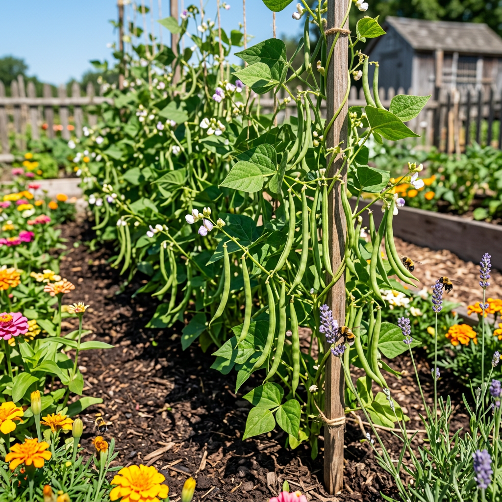 Non-GMO Green Tepary Bean Seeds for Planting – Heirloom Variety for Dry Climate Gardening