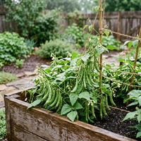 Non-GMO Green Tepary Bean Seeds for Planting – Heirloom Variety for Dry Climate Gardening