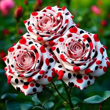 Rose plant growing in a decorative container outdoors
