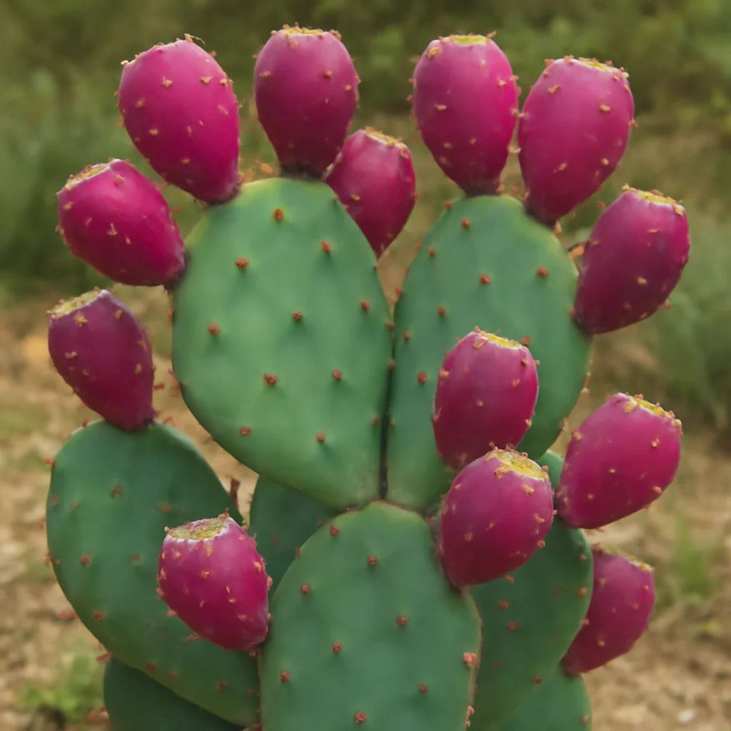 Opuntia Pink Cactus Seeds for Planting | Unique Desert Plant