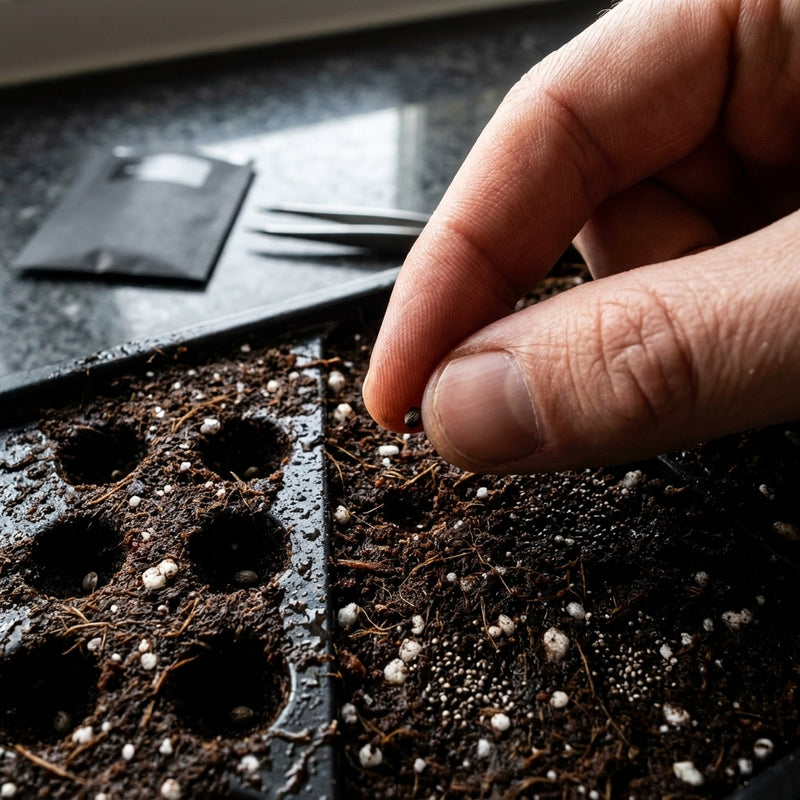 Sowing seed at the right depth