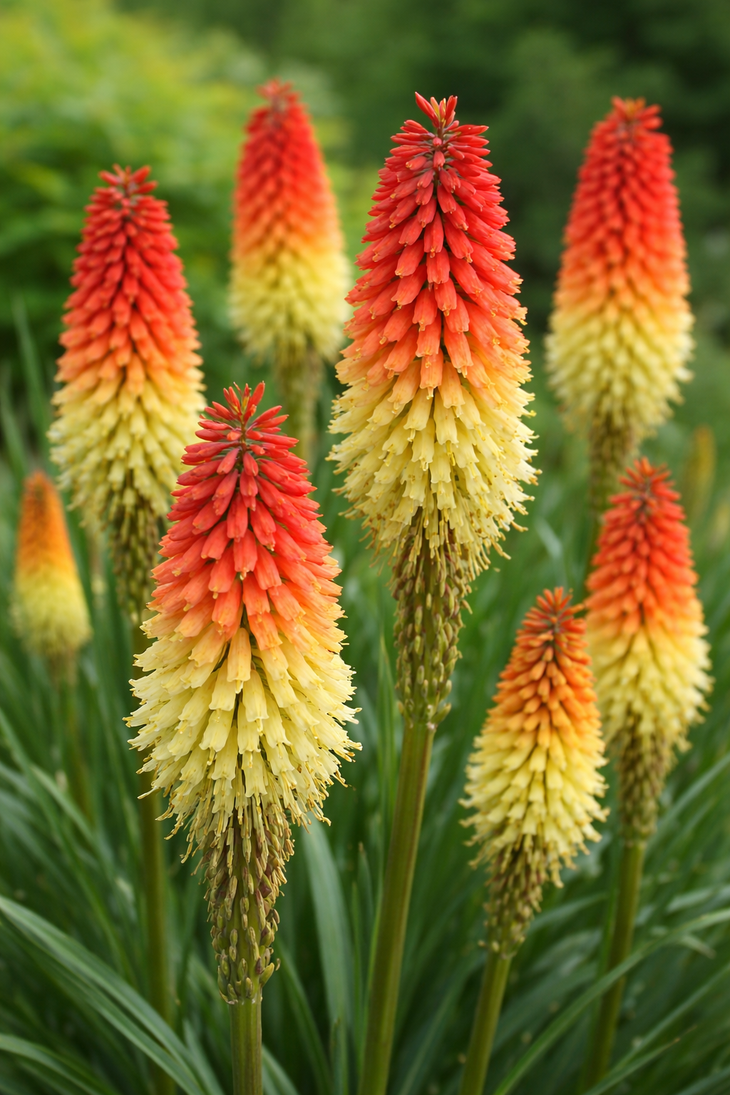Mixed Torch Lily Kniphofia Uvaria Flower Seeds