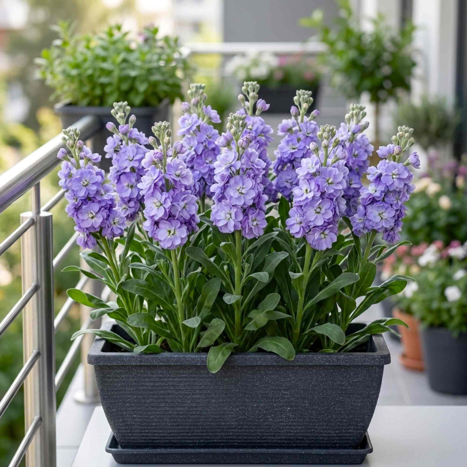 Matthiola Flower seeds for Planting - Perfect for Borders, Heirloom & GMO Free Seeds for Home Garden