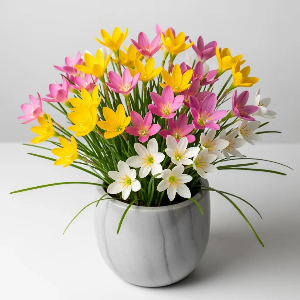 Mixed Rain Lily Flower seeds for Planting - Easy to Grow, Heirloom & GMO Free Seeds for Home Garden