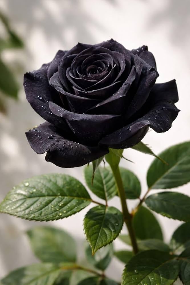 Black Rose seeds suitable for borders, raised beds, and containers.