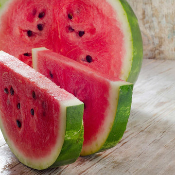 Citrullus lanatus watermelon seeds producing red-flesh sweet melons