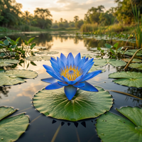 Heirloom Blue Lotus Seeds (Nymphaea caerulea) – Non-GMO Seeds for Aquatic Gardening