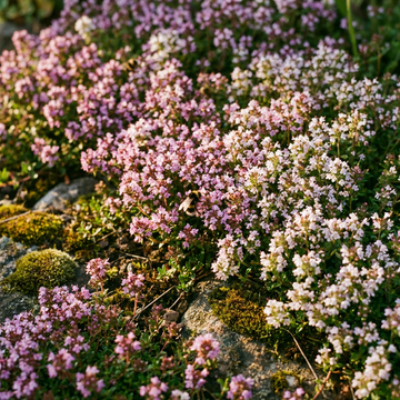 Creeping Thyme Flower Seeds Mix for Planting – Heirloom Non-GMO Garden Variety