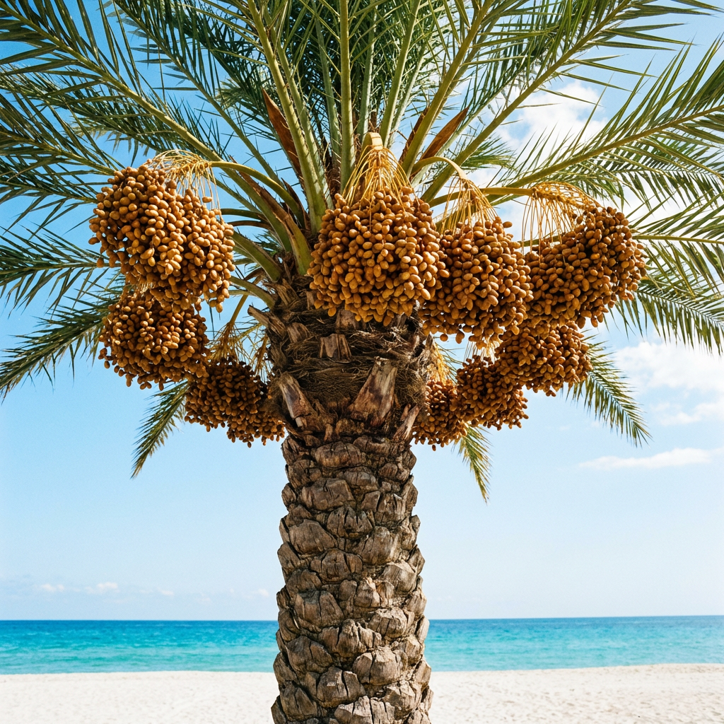 Medjool Date Palm Seeds – Non-GMO Heirloom Seeds for Backyard Gardening and Fruit Tree Growing