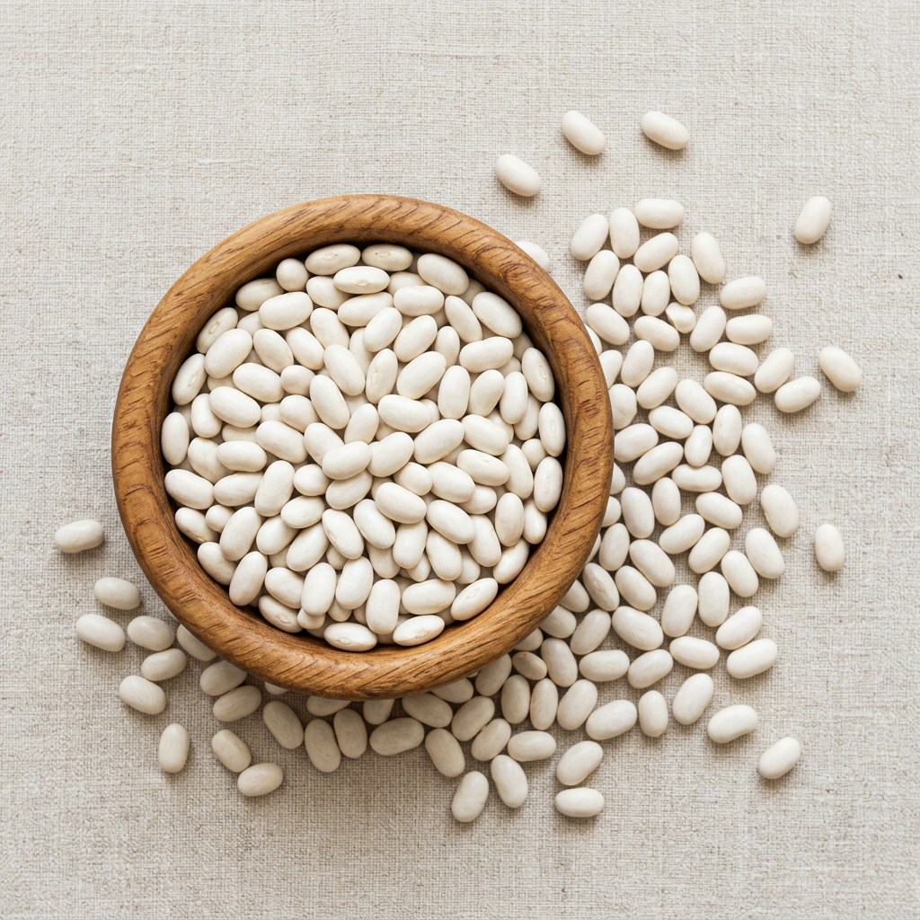 Organic White Tepary Bean Seeds for Planting – Heirloom Non-GMO, Ideal for Drought-Resistant Gardening