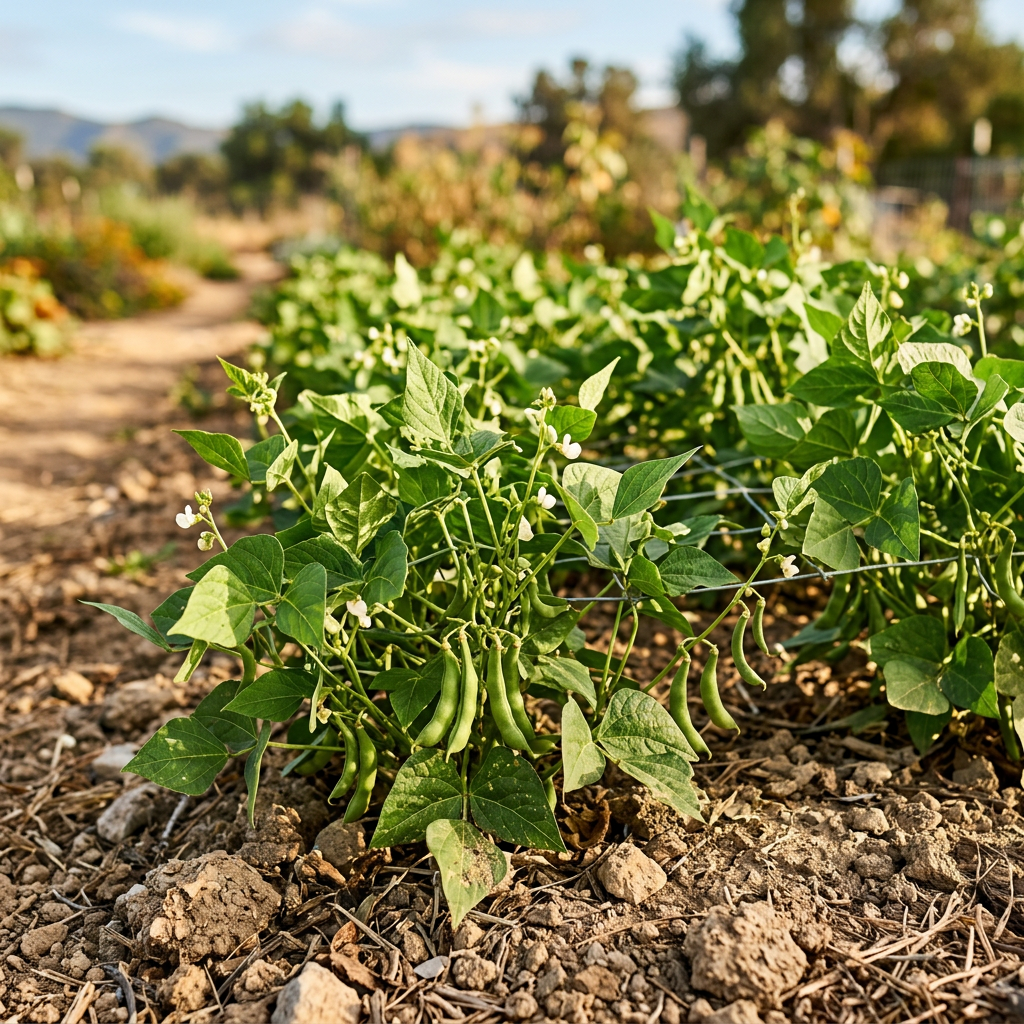 Organic White Tepary Bean Seeds for Planting – Heirloom Non-GMO, Ideal for Drought-Resistant Gardening