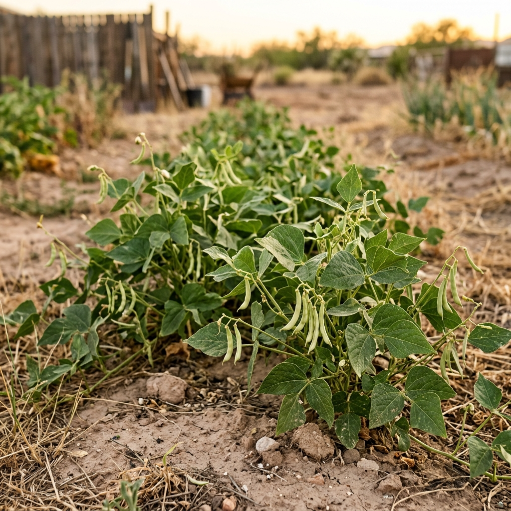White Tepary Beans Seeds – Heirloom Non-GMO Organic Garden Seeds for Warm and Dry Growing Conditions