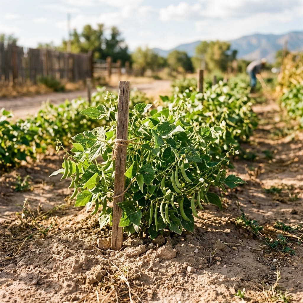 Organic White Tepary Bean Seeds for Planting – Heirloom Non-GMO, Ideal for Drought-Resistant Gardening
