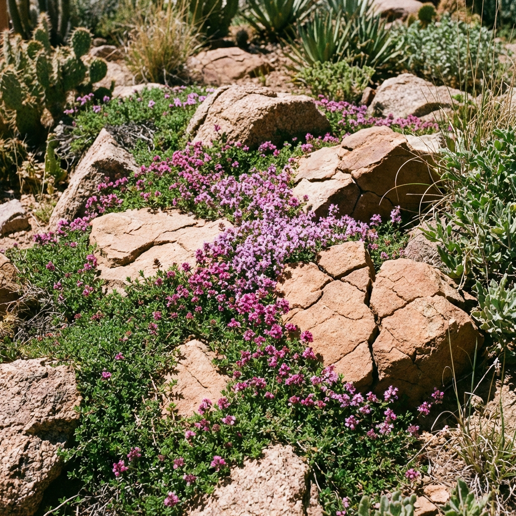 Creeping Thyme Mixed Flower Seeds – Heirloom Non-GMO Seeds for Home Gardening