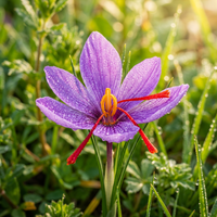 Crocus Sativus Saffron Flower Seeds for Planting – Heirloom Non-GMO Garden Blooms with High Germination