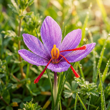 Heirloom Crocus Sativus Seeds for Planting – Non-GMO Saffron Flower Seeds for Garden Cultivation
