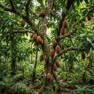 Cupuacu Seeds for Planting – Heirloom Theobroma Tropical Fruit Tree Seeds for Backyard Gardening