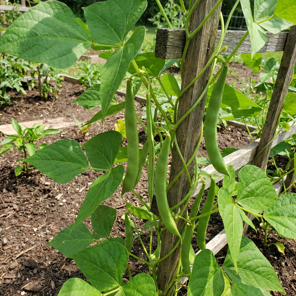 Green Tepary Bean Seeds for Home Garden Growing and Dry Climate Conditions
