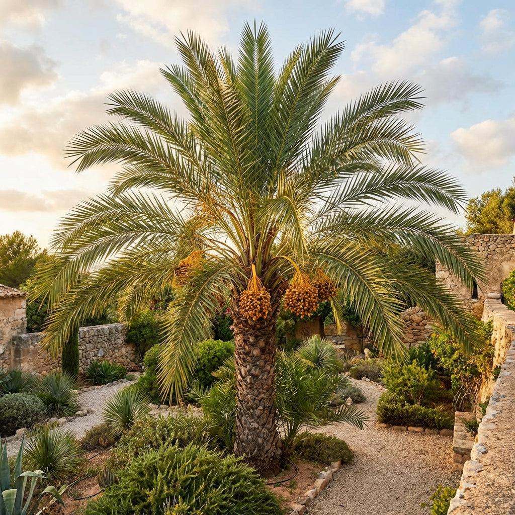 Phoenix dactylifera ‘Medjool’ Date Palm Seeds for Home Garden and Warm Climate Cultivation