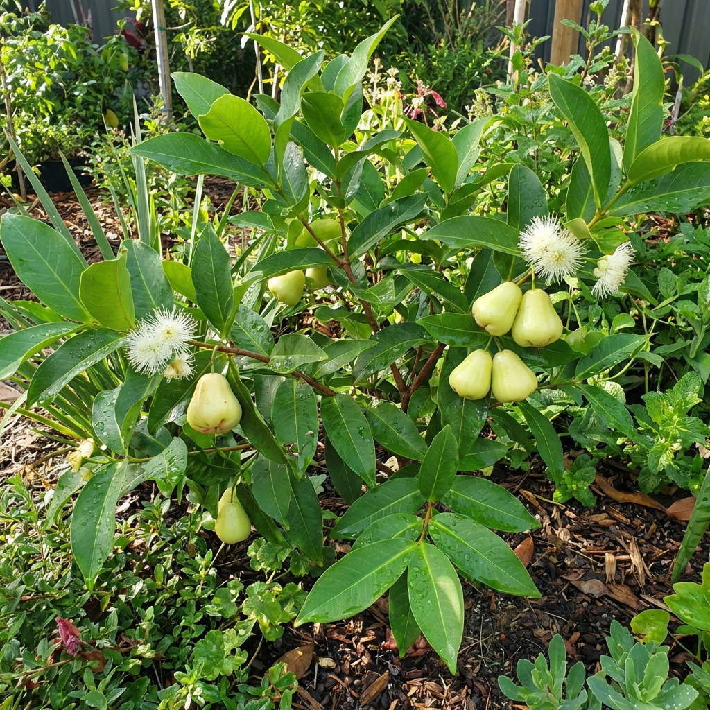 Syzygium jambos Fruit Variety for Tropical and Subtropical Gardens give description