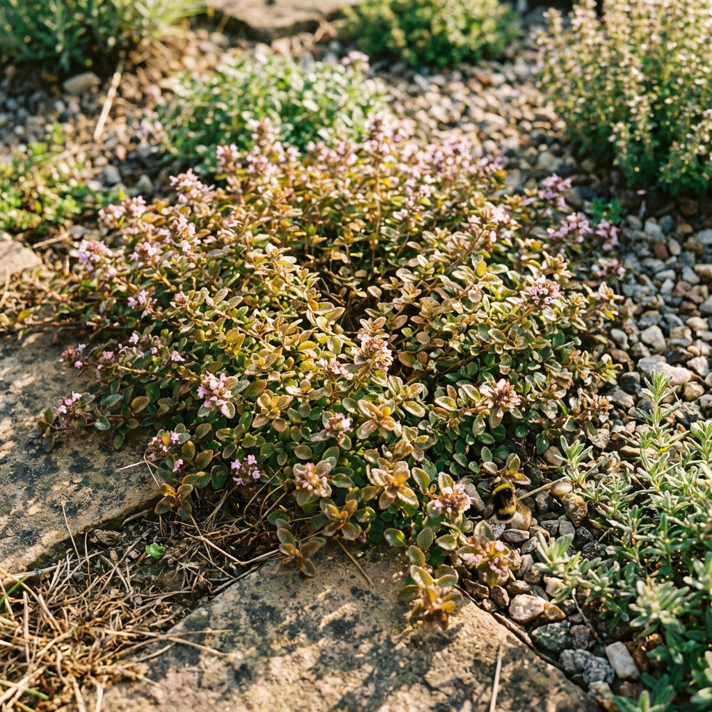 Orange Creeping Thyme Seeds – Heirloom, Non-GMO, High Germination Organic Garden Seeds for Drought-Tolerant Ground Cover & Landscaping