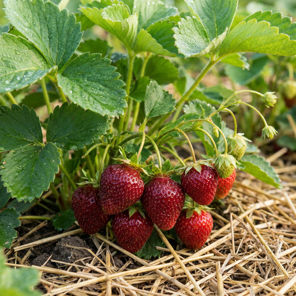 Albion Strawberry Fruit Seeds for Planting – High-Yield, Sweet Berries, Heirloom, High Germination, Non-GMO Organic Garden Seeds