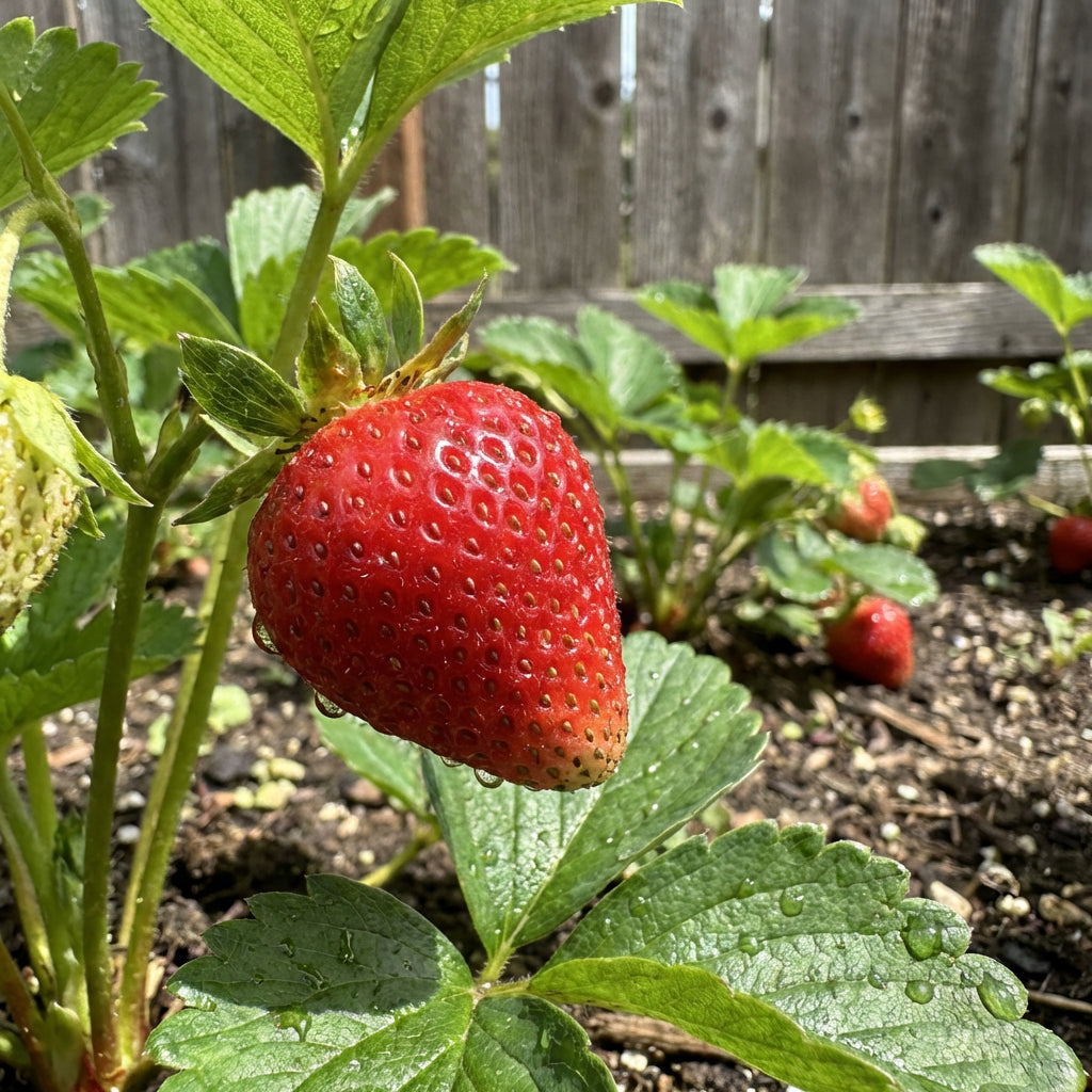 Albion Strawberry Fruit Seeds for Planting – High-Yield, Sweet Berries, Heirloom, High Germination, Non-GMO Organic Garden Seeds