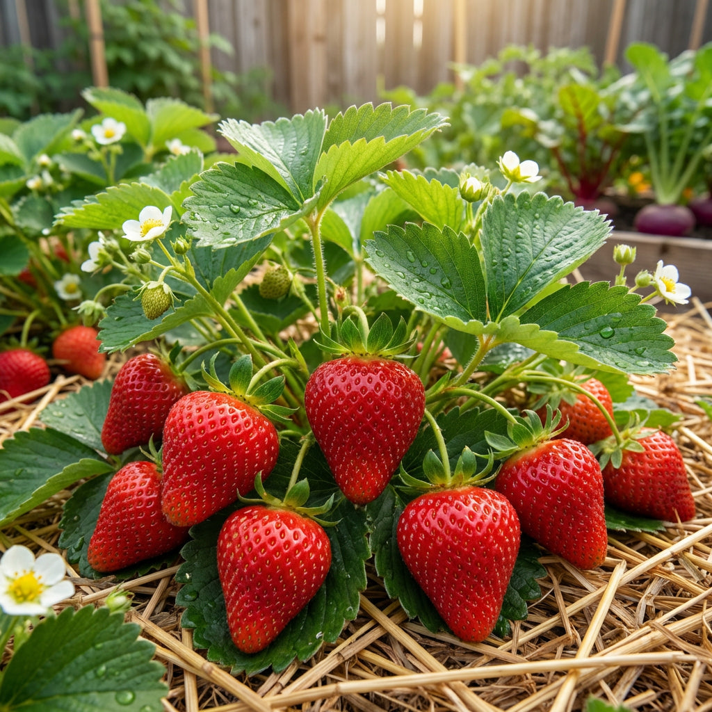 Albion Strawberry Fruit Seeds for Home Garden Berry Growing