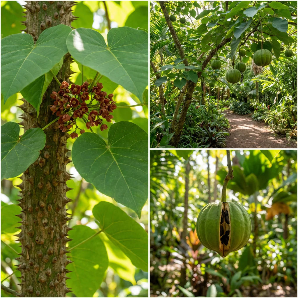 Hura Crepitans Tree Seeds for Planting - Premium Quality, Heirloom & GMO Free Seeds for Home Garden