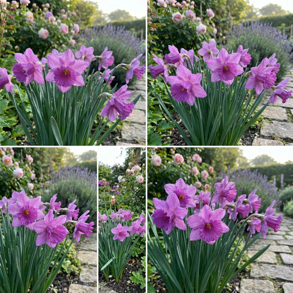 Daffodils Violet Flower seeds for Planting Garden Favorite Heirloom & GMO Free Seeds for Home Garden 
 
 Sale